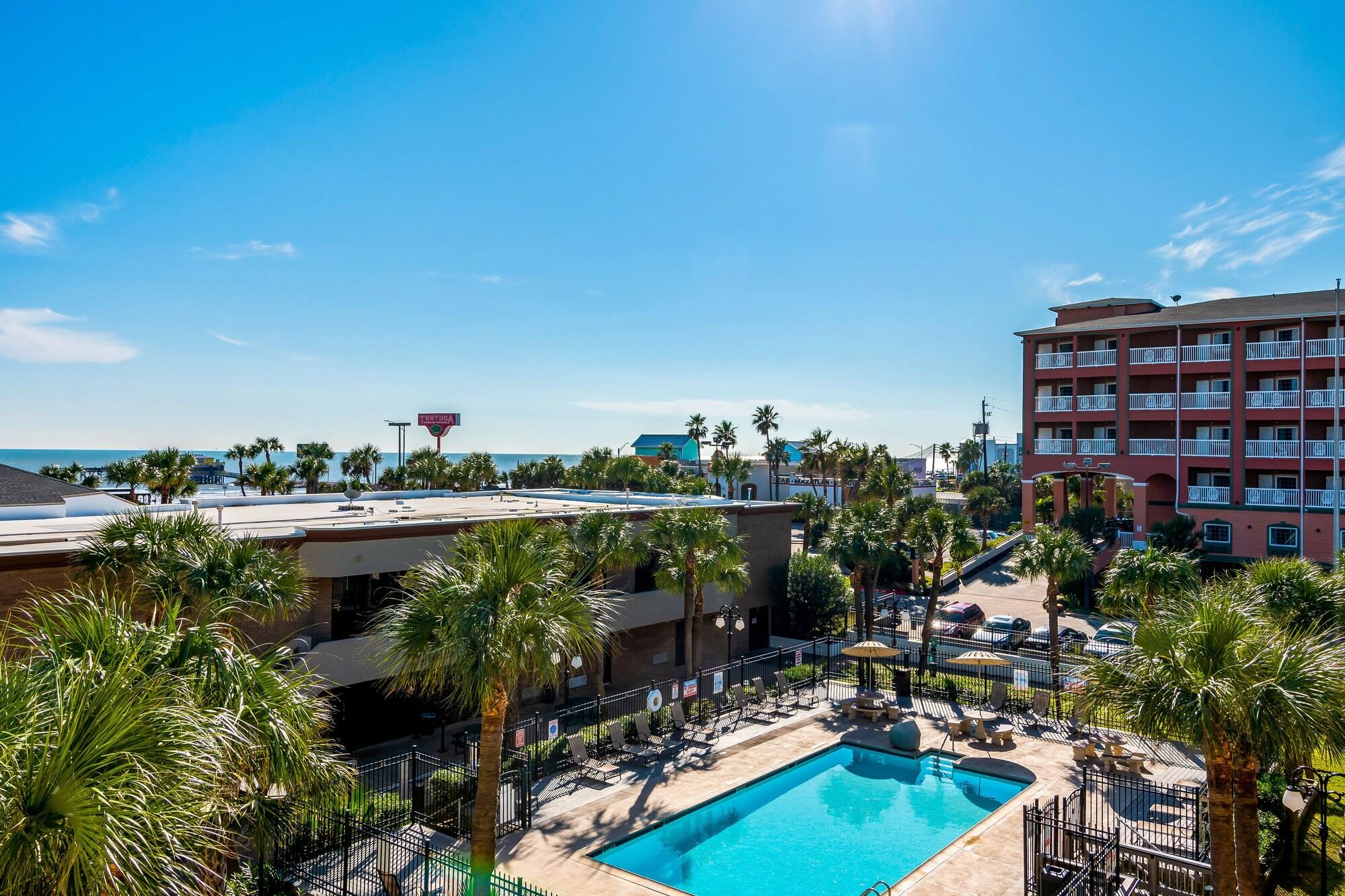 Beachfront Palms Hotel Галвестон Екстер'єр фото